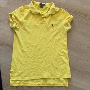 Ralph Lauren Yellow Boyfriend Polo Shirt